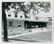 Photograph: [Back Porch of the Memorial Student Union Building]