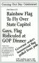 Clipping: [News Clippings: Rainbow Flag]