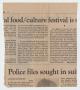 Thumbnail image of item number 2 in: '[Newspaper clipping: Bittersweet]'.