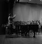 Photograph: [Dallas Symphony Director with Grand Chorus]