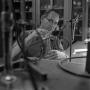 Photograph: [Male student conducting research in the Chemistry lab]