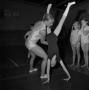 Photograph: [Girl practicing gymnastics]