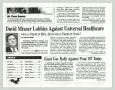 Primary view of [Copy of newspaper clipping: David Mixner Lobbies Against Universal Healthcare]