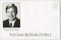 Primary view of [Mail advertisement for Craig McDaniel]