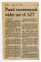 Thumbnail image of item number 3 in: '[Newspaper clippings: AIDS trials]'.