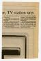 Thumbnail image of item number 4 in: '[Newspaper clippings: AIDS trials]'.