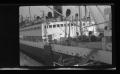 Photograph: [People boarding a ship]