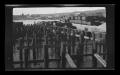 Photograph: [Construction of a dock in a port]