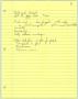 Thumbnail image of item number 1 in: '[Handwritten notes about budgeting]'.
