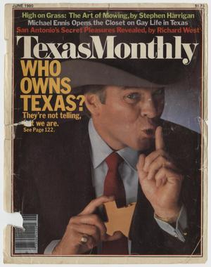 Primary view of object titled '[Texas Monthly article: What do these rugged Texas he-men have in common?]'.