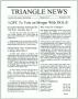 Thumbnail image of item number 1 in: '[Newsletter: Triangle News: LGPC To Vote on Merger With DGLA!, November 25, 1997]'.