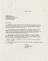 Thumbnail image of item number 1 in: '[Letter to Esther Bauer from Don Baker concerning a future meeting on the AIDS epidemic in Dallas]'.