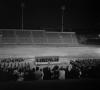 Photograph: [Commencement Ceremony on Fouts Field at Night]