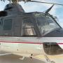 Photograph: [The outside of the cabin of the Bell 412SP]