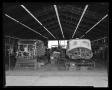 Photograph: [Two XH-40 helicopters under construction]