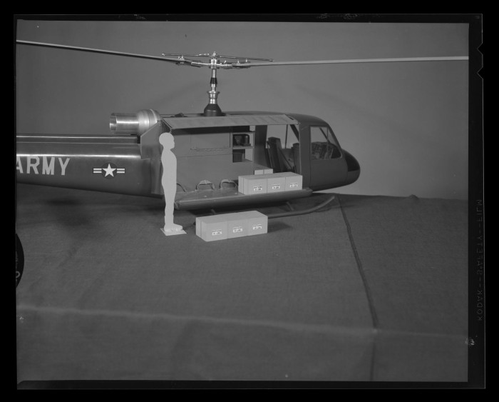 Download Scale Model Of An H 40 Troop Carrier With Cargo And Service Man Mockup The Portal To Texas History