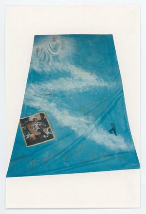 Primary view of object titled '[AIDS Memorial Quilt Panel for Lee Bryan Peters]'.