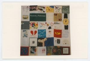 Primary view of object titled '[AIDS Memorial Quilt Panel for Kenneth J. Roberman]'.