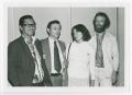 Thumbnail image of item number 1 in: '[Ronald J. Grele, Sam Tan, Annemarie Tröger, and Paul Thompson Standing Together]'.