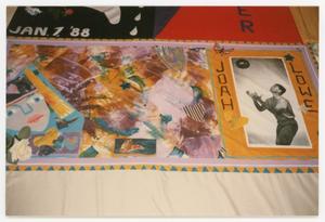 Primary view of object titled '[AIDS Memorial Quilt on Display at the Names Project Tour]'.
