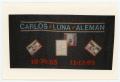 Photograph: [AIDS Memorial Quilt Panel for Carlos Luna Aleman]