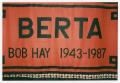 Photograph: [AIDS Memorial Quilt Panel for Bob "Berta" Hay]