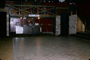 Primary view of object titled '[Empty dance floor and bar]'.