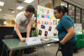 Primary view of [GLAD table at the LGBTQIA Career Fair, 4]