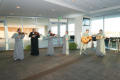 Thumbnail image of item number 1 in: '[Mariachi Águilas de UNT Mariachi Orchestra Performing]'.