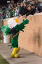 Primary view of [Scrappy the Eagle UNT Mascot Psyching Up Crowd]