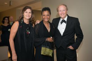 Primary view of object titled '[Dorothy Bland and guests at 2014 Salute to Faculty Excellence event]'.