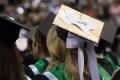 Thumbnail image of item number 1 in: '[UNT: Thanks Mom and Dad Graduation Cap]'.