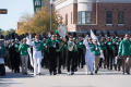 Thumbnail image of item number 1 in: '[North Texas Marching Band in the Homecoming Parade]'.