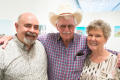Primary view of [Don and Jan Shugart With Exhibit Attendee]