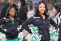 Photograph: [UNT Dancers at Homecoming Game]