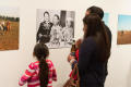 Primary view of [Family Attending Photography Exhibit]