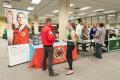 Primary view of [City Year booth at the LGBTQIA Career Fair]