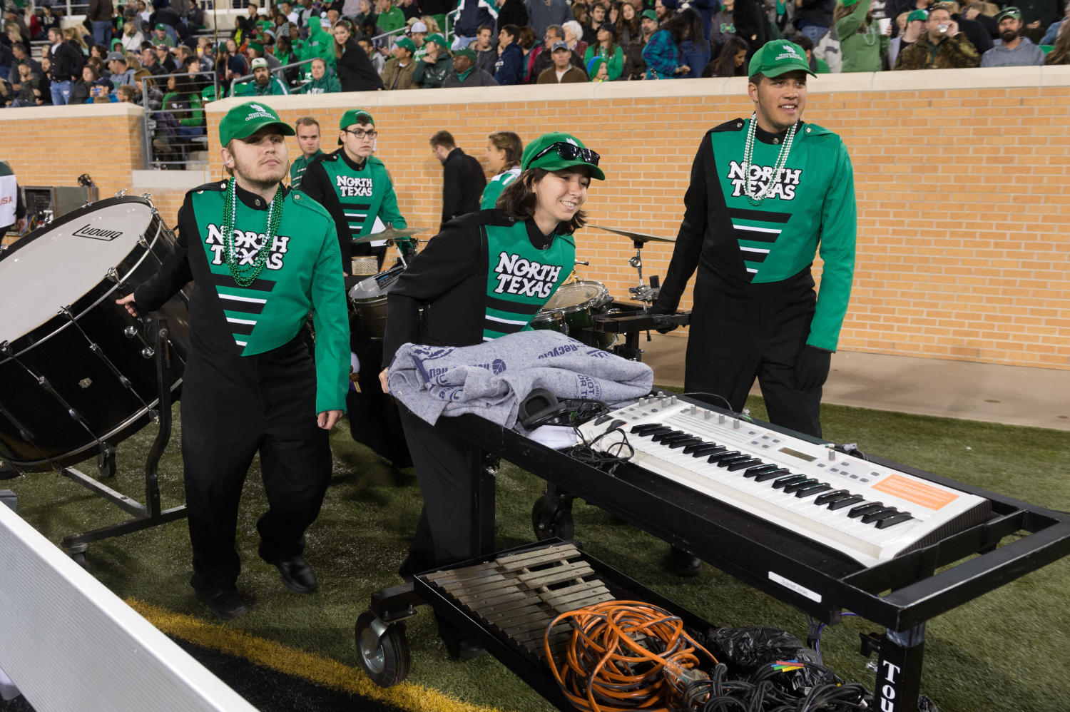 [North Texas Marching Band on Football Field]
                                                
                                                    [Sequence #]: 1 of 1
                                                