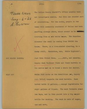 Primary view of object titled '[News Script: Still]'.