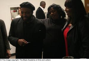 Primary view of object titled '[Backstage Group Photo with Andraé Crouch]'.