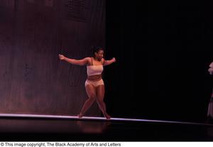 Primary view of object titled '[Solo dancer on stage]'.