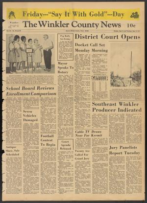 The Winkler County News (Kermit, Tex.), Vol. 35, No. 48, Ed. 1 Monday, September 6, 1971