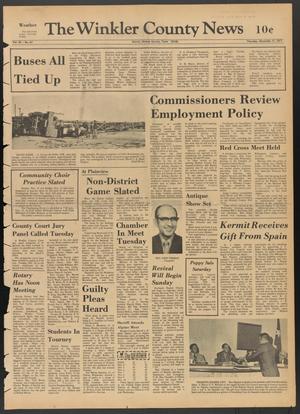 The Winkler County News (Kermit, Tex.), Vol. 35, No. 67, Ed. 1 Thursday, November 11, 1971