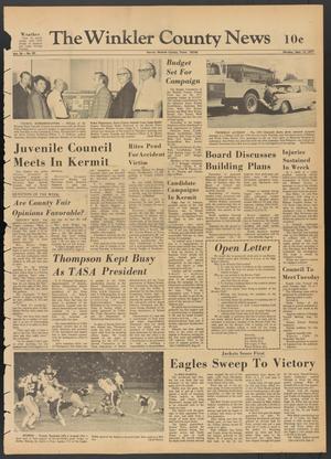 The Winkler County News (Kermit, Tex.), Vol. 35, No. 50, Ed. 1 Monday, September 13, 1971