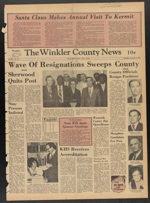 The Winkler County News (Kermit, Tex.), Vol. 35, No. 73, Ed. 1 Thursday, December 2, 1971