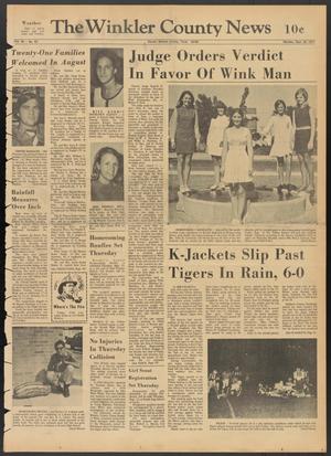 The Winkler County News (Kermit, Tex.), Vol. 35, No. 52, Ed. 1 Monday, September 20, 1971