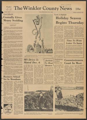 The Winkler County News (Kermit, Tex.), Vol. 35, No. 72, Ed. 1 Monday, November 29, 1971
