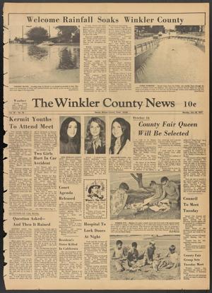 Primary view of object titled 'The Winkler County News (Kermit, Tex.), Vol. 35, No. 36, Ed. 1 Monday, July 26, 1971'.