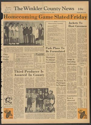 The Winkler County News (Kermit, Tex.), Vol. 35, No. 53, Ed. 1 Thursday, September 23, 1971