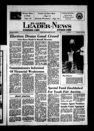 Primary view of object titled 'El Campo Leader-News (El Campo, Tex.), Vol. 98, No. 4, Ed. 1 Wednesday, April 7, 1982'.